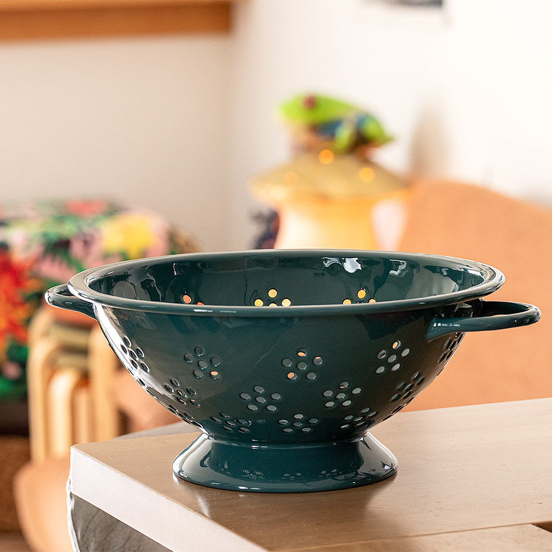 1灯ペンダントライト ホーローコランダー