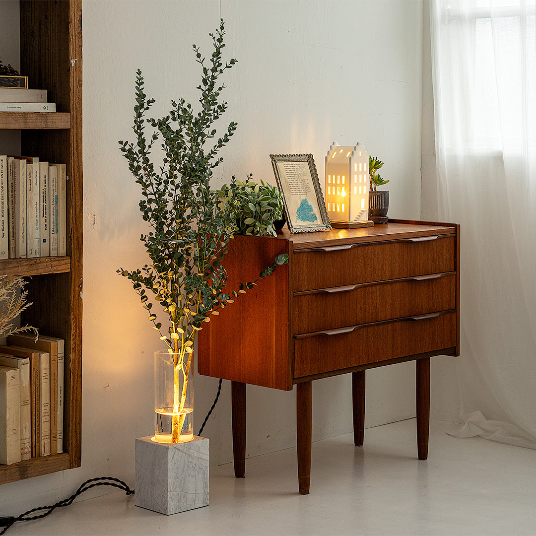 LUMINASTONE FLOOR LAMP(ルミナストーン フロアランプ) / フラワーベースランプ