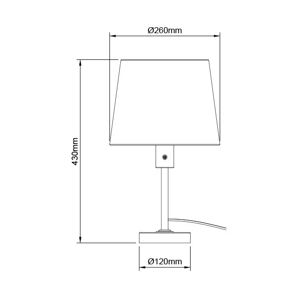 LEDテーブルライト ランブル