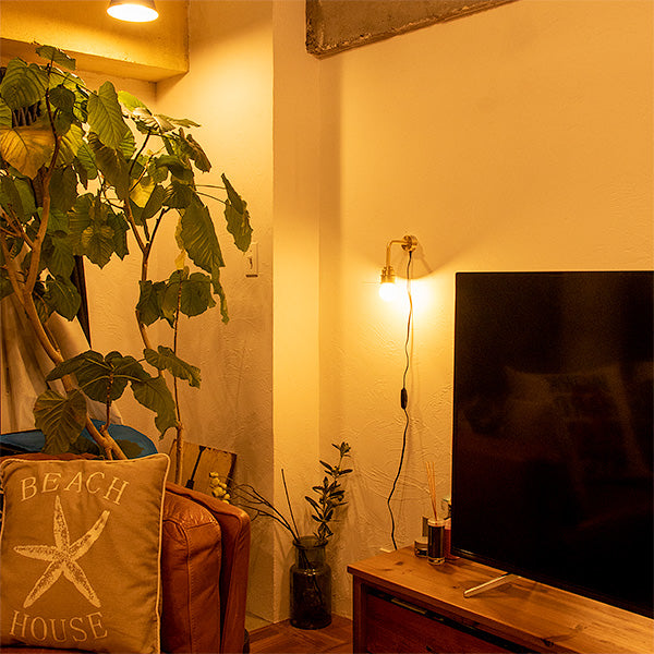 真鍮 ブラケットライト リアンプーラ