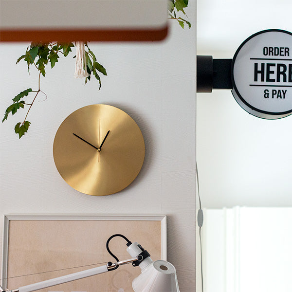 真鍮 掛け時計 ミンゴ