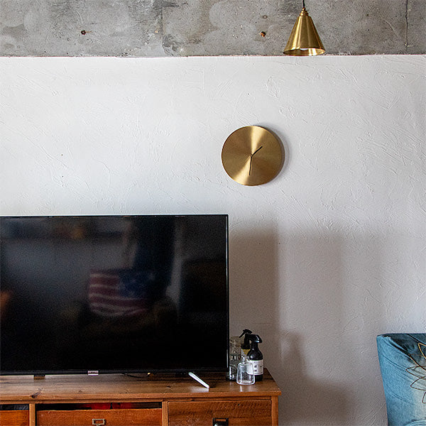 真鍮 掛け時計 ミンゴ