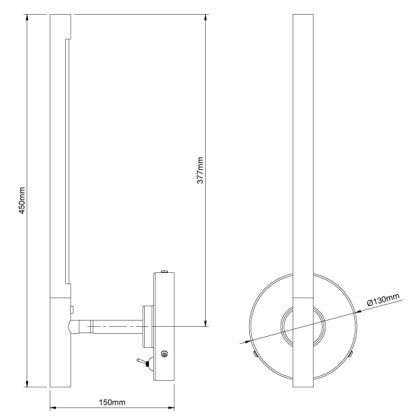 LEDバーライト ウォールライト マンクス