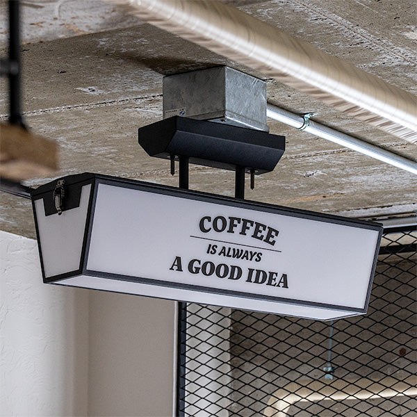 ウォールステッカー COFFEE IS ALWAYS A GOOD IDEA