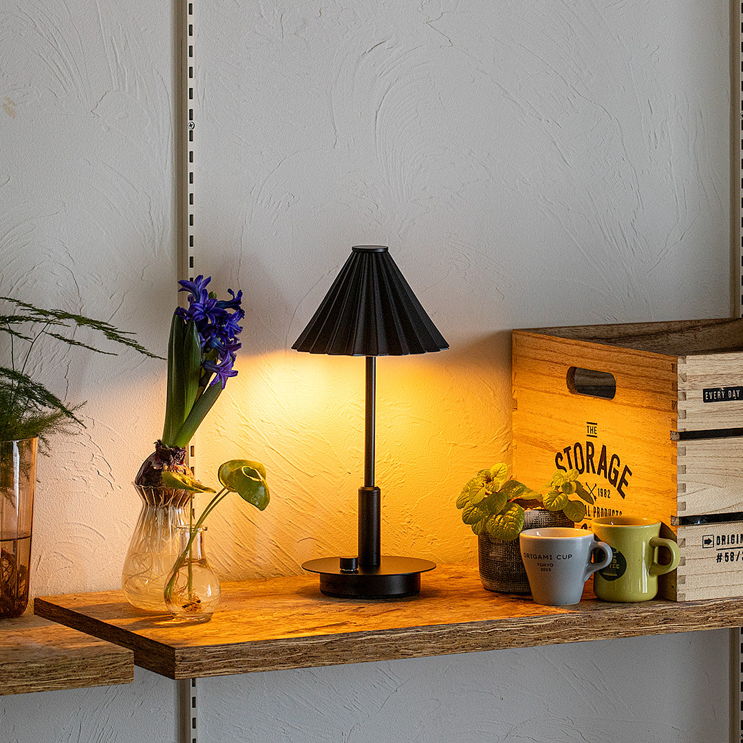 ORIGAMI LAMP PORTABLE BLACK EDITION オリガミランプ ポータブル ブラックエディション