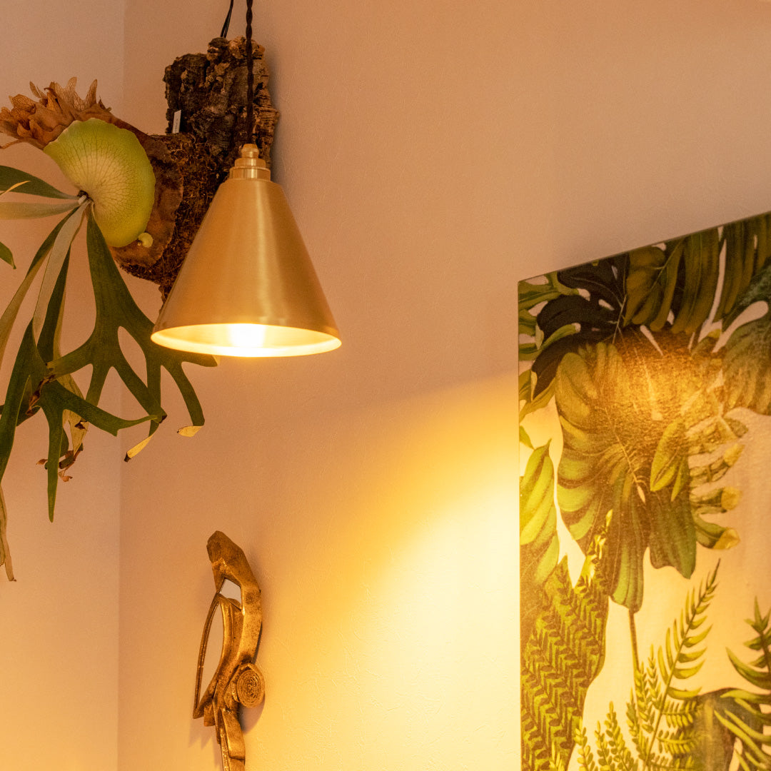 1灯ペンダントライト リアン ブラス