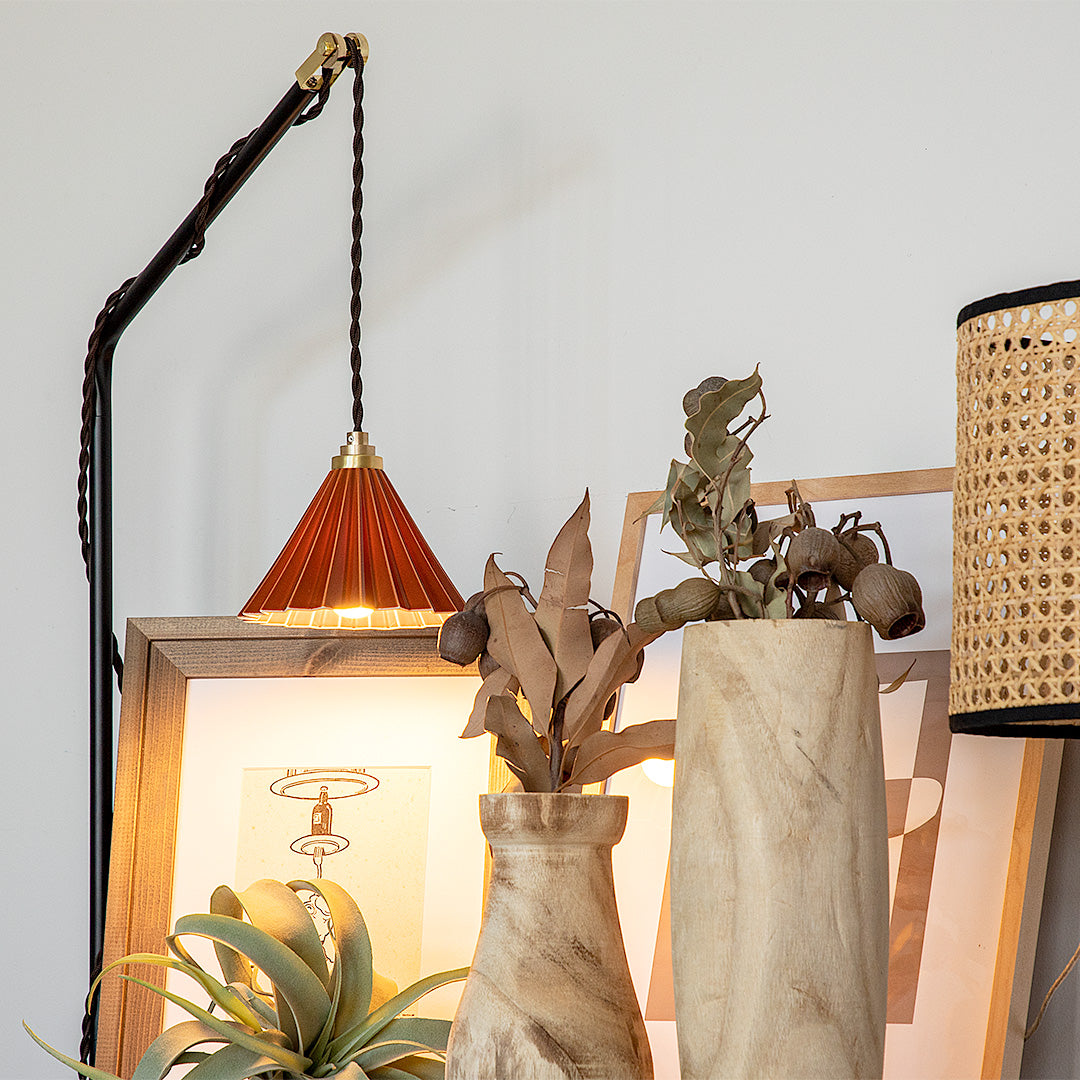 ペンダントライト Dripper lamp ブラウン