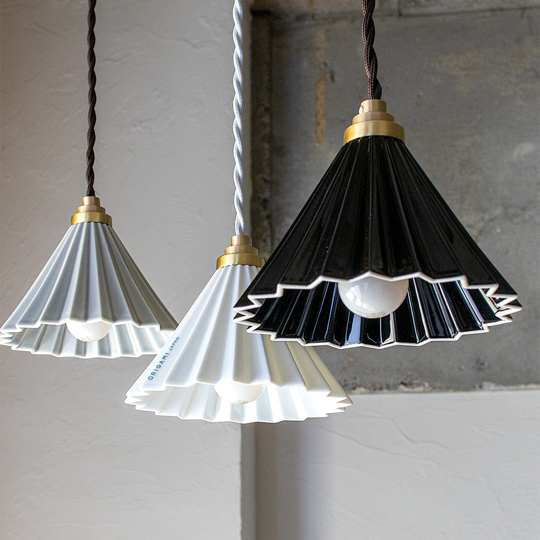 ペンダントライト Dripper lamp マットグレー ホワイト ブラック