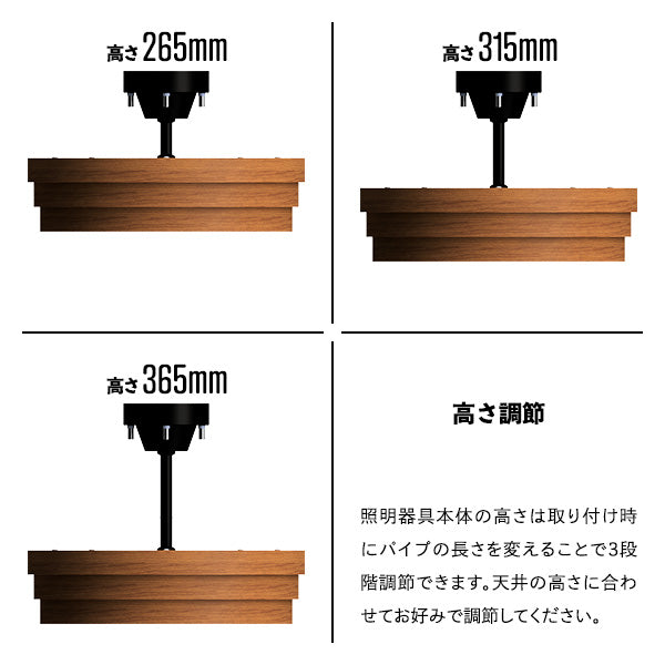 【4灯シーリングライト トイガー】